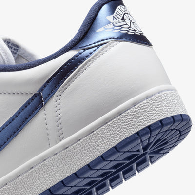 JORDAN | AIR JORDAN 1 LOW '85 { WHITE/NAVY-WHITE