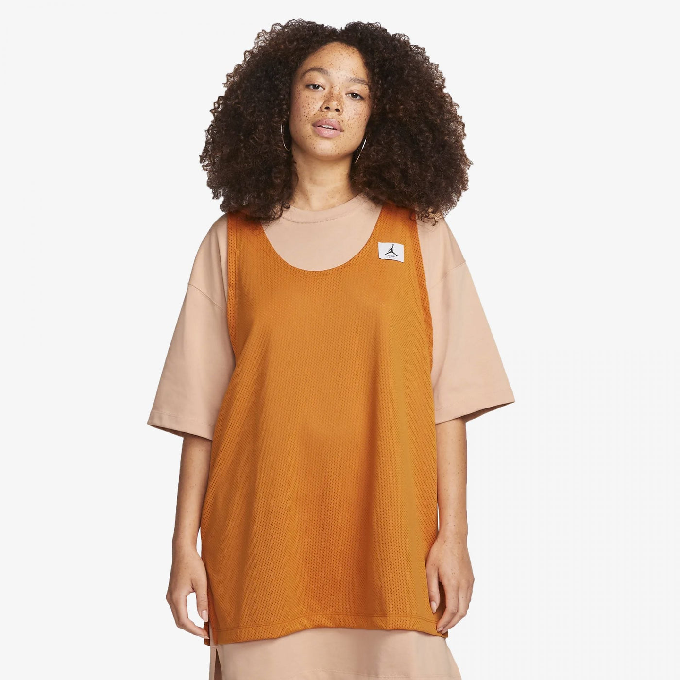 Jordan | JORDAN ESSENTIALS DRESS  { WHITE ONXY / LIGHT CURRY