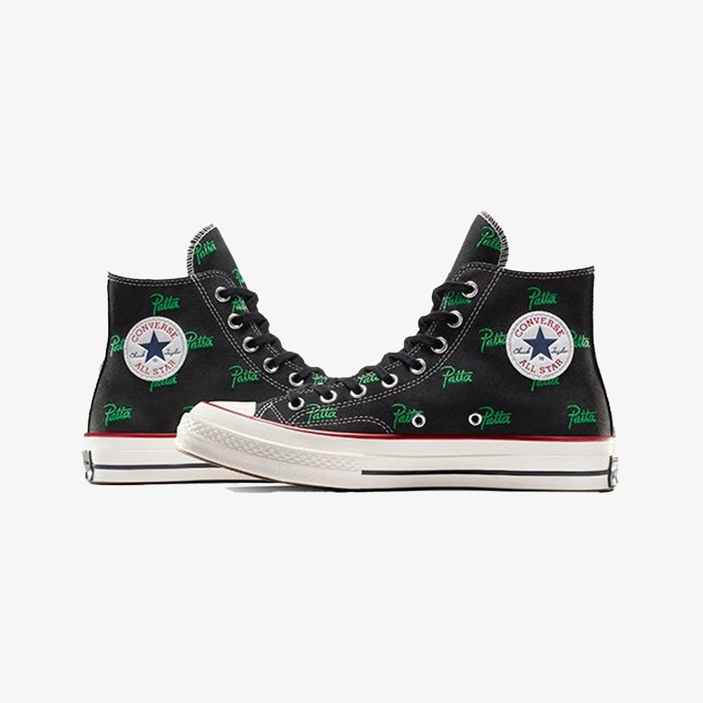 CONVERSE | X PATTA CHUCK 70 { BLACK/GREEN