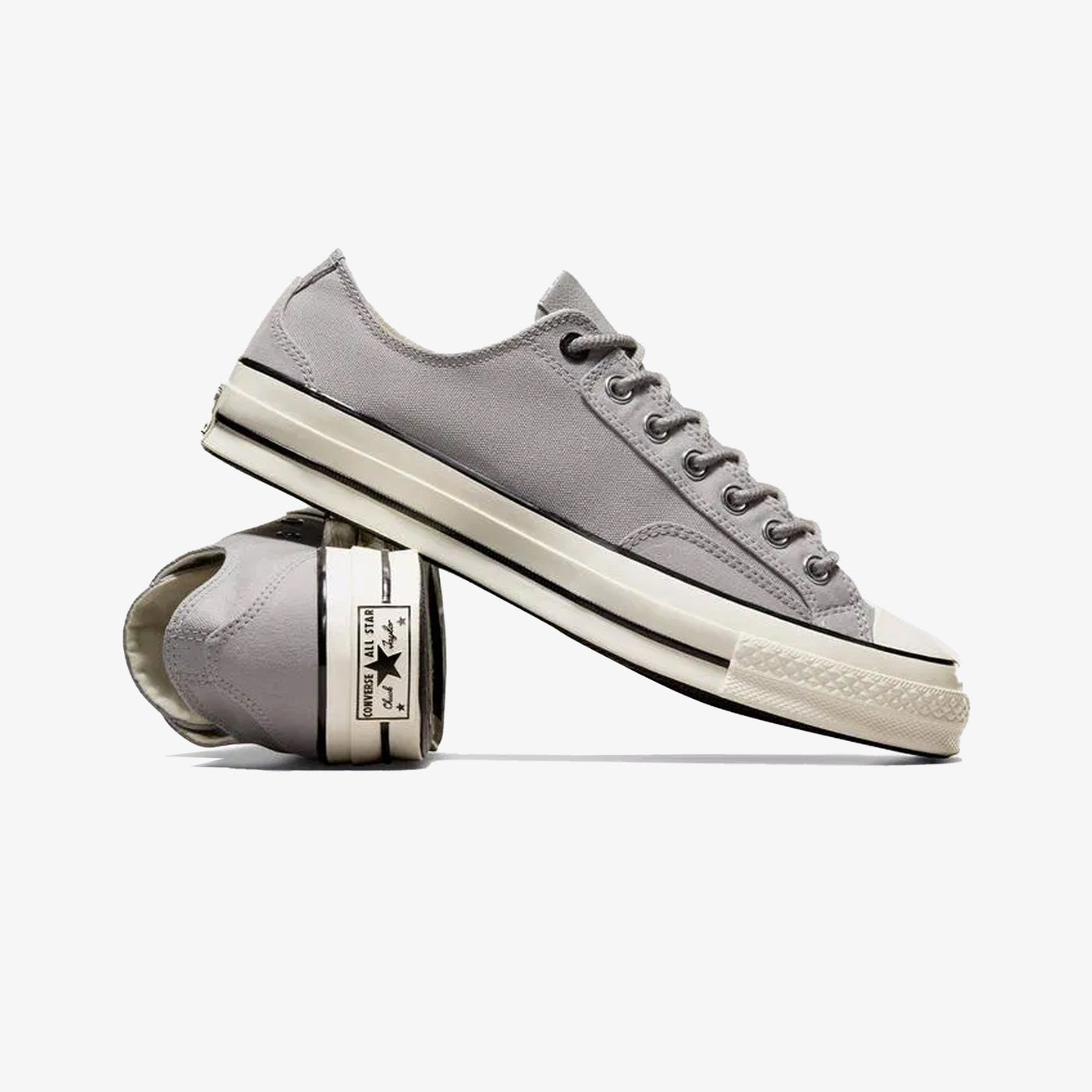 Converse | CHUCK 70 CANVAS & LEATHER { GRAY