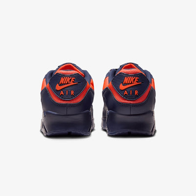 Nike | AIR MAX 90 { LEMON VENOM/BLACKENED BLUE-HYPER CRIMSON