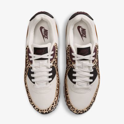 Nike | AIR MAX 90 { SAIL/BURGUNDY CRUSH-BLACK