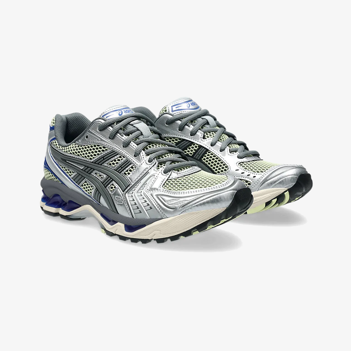 ASICS | GEL-KAYANO 14 { SOFT YELLOW/ASICS BLUE