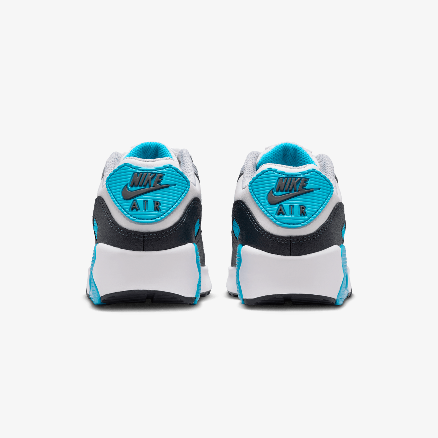 Nike | AIR MAX 90 LTR { PLATINUM TINT/IRON GREY-BLUE LIGHTNING