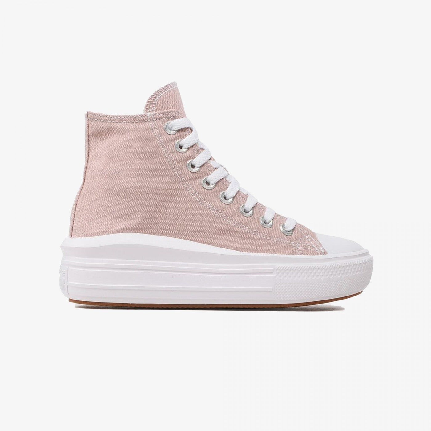 Converse | CHUCK TAYLOR ALL STAR MOVE PLATFORM  { STONE MAUVE/WHITE