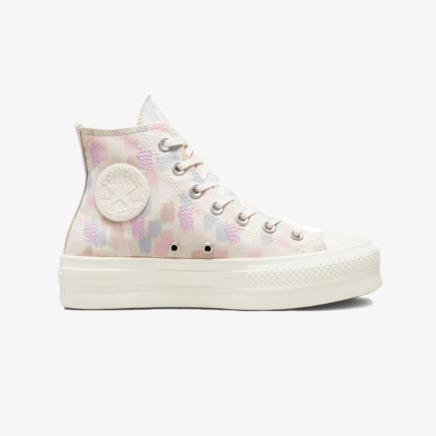 Converse | CHUCK TAYLOR ALL STAR LIFT HIGH TOP  { EGRET/GRAVEL/ARCTIC PINK