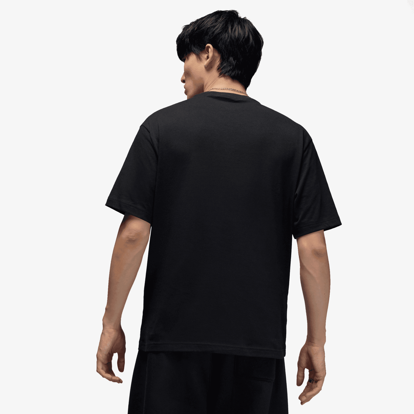 JORDAN | M J NC XRAY JM SS CREW { BLACK/BLUE