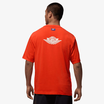 Jordan | RARE AIR T-SHIRT { CHILE RED/SAIL