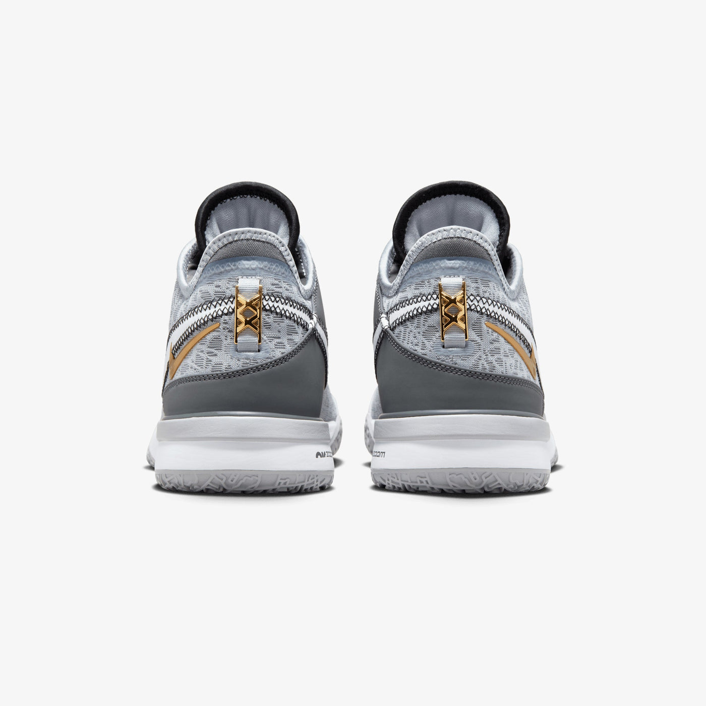 NIKE | LEBRON NXXT GEN { WOLF GREY/WHITE-IRON GREY-BLACK