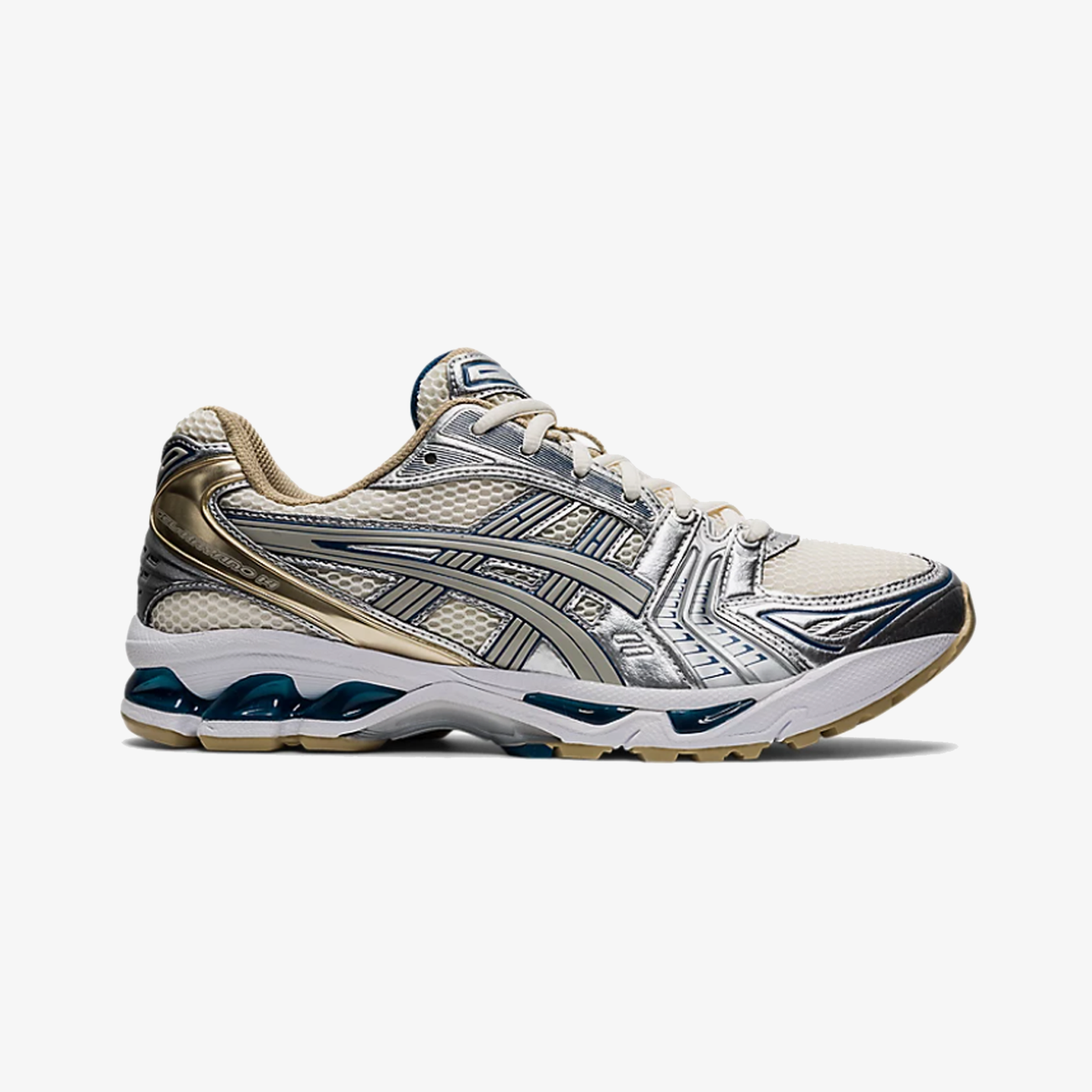 ASICS | GEL-KAYANO 14 { CREAM/PURE SILVER