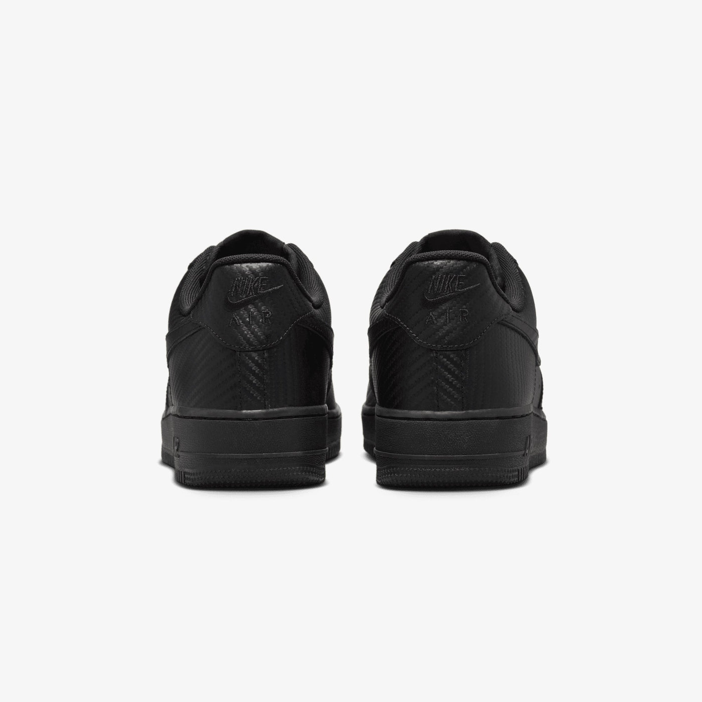 NIKE | AIR FORCE 1 '07 TEXTURE { BLACK/BLACK
