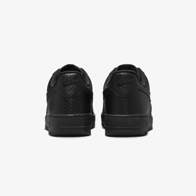 NIKE | AIR FORCE 1 '07 TEXTURE { BLACK/BLACK