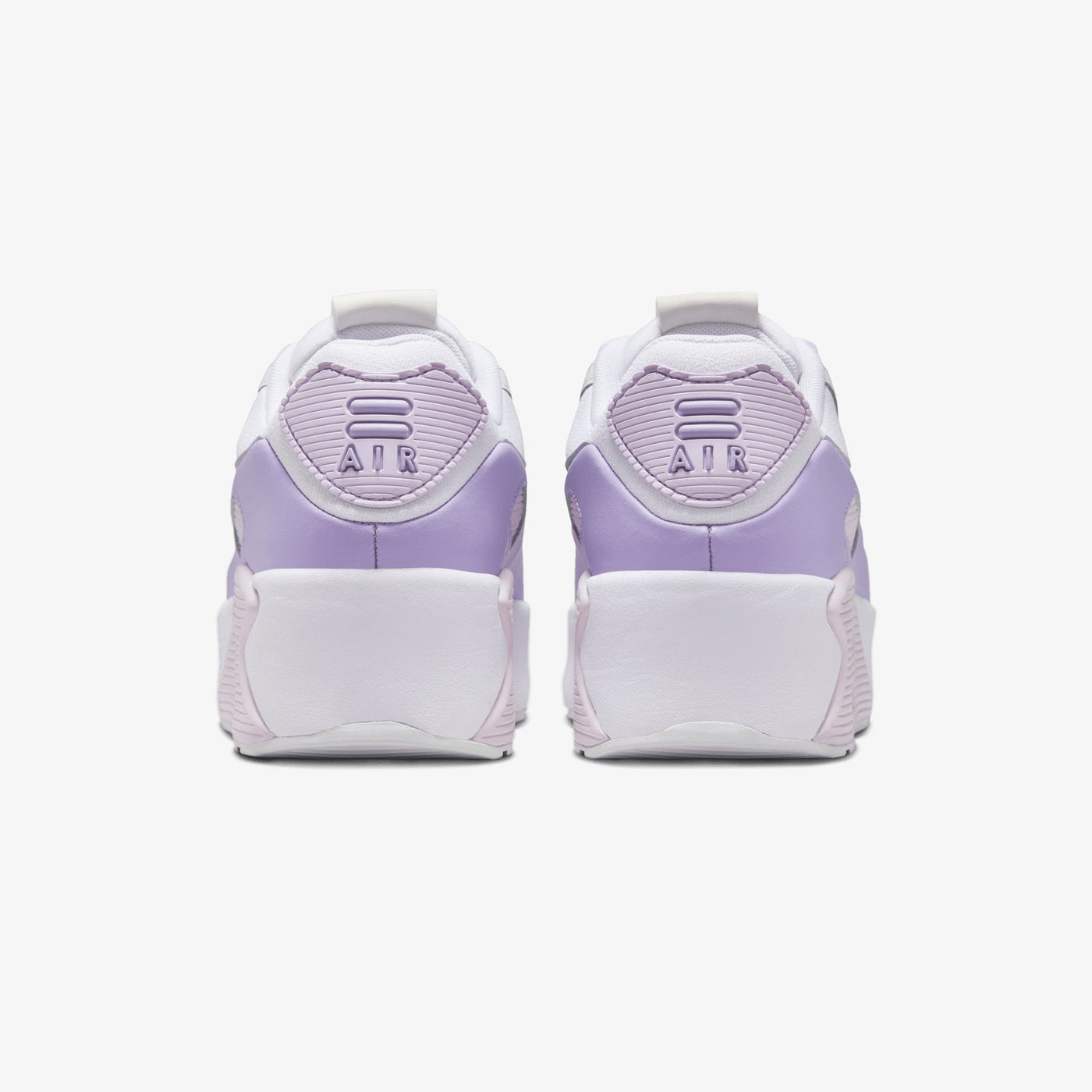 Nike | AIR MAX 90 LV8 { WHITE/WOLF GREY-HYDRANGEAS-SUMMIT WHITE