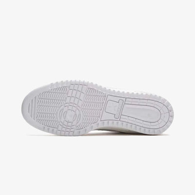 Converse | WEAPON LEATHER { WHITE/RED