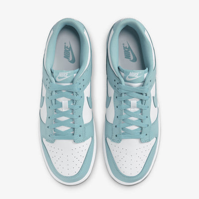 NIKE | DUNK LOW RETRO { WHITE/DENIM TURQ