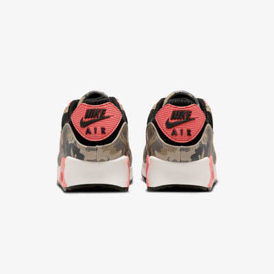 Nike | AIR MAX 90 { LT KHAKI/BLACK-MAGIC EMBER-MINK BROWN