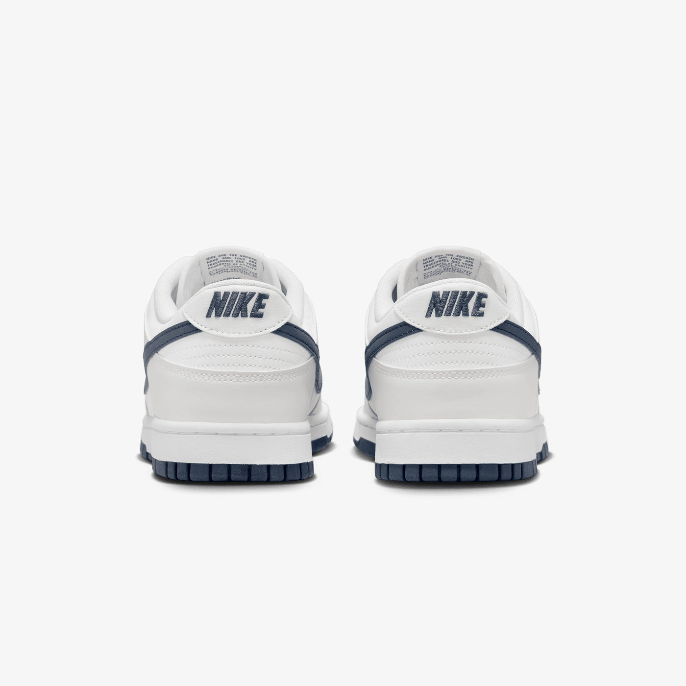 NIKE | DUNK LOW RETRO { SUMMIT WHITE/MIDNIGHT NAVY-PLATINUM TINT