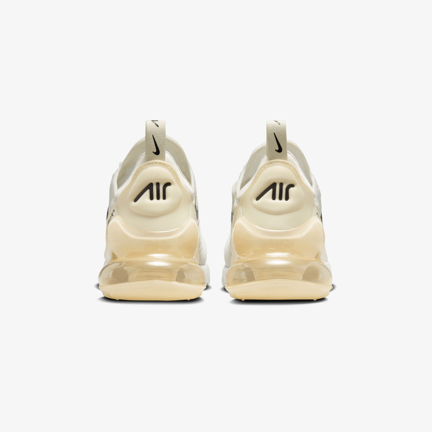 NIKE | AIR MAX 270 { SAIL/BLACK-COCONUT MILK-PALE IVORY