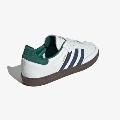 ADIDAS ORIGINALS | SAMBA OG { BLACK WHITE/COLLEGIATE GREEN