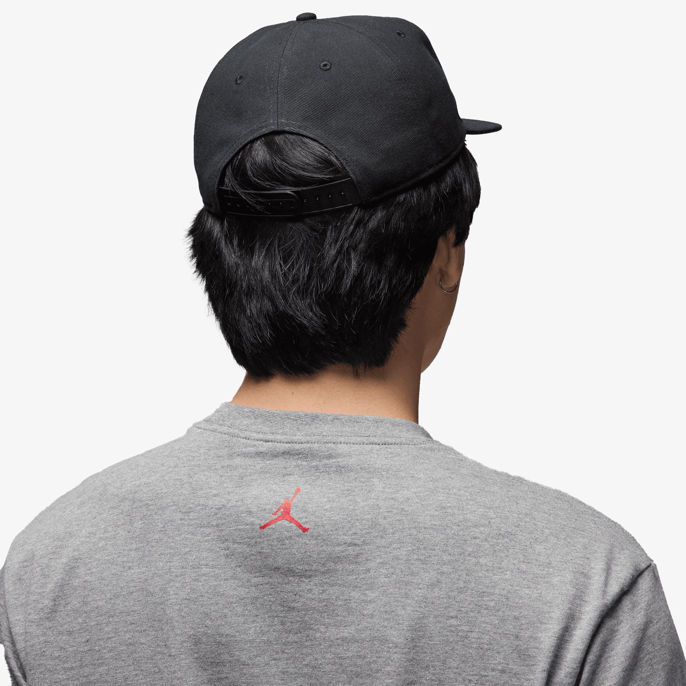 Jordan | STRUCTURED HAT { BLACK