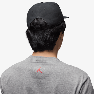 Jordan | STRUCTURED HAT { BLACK