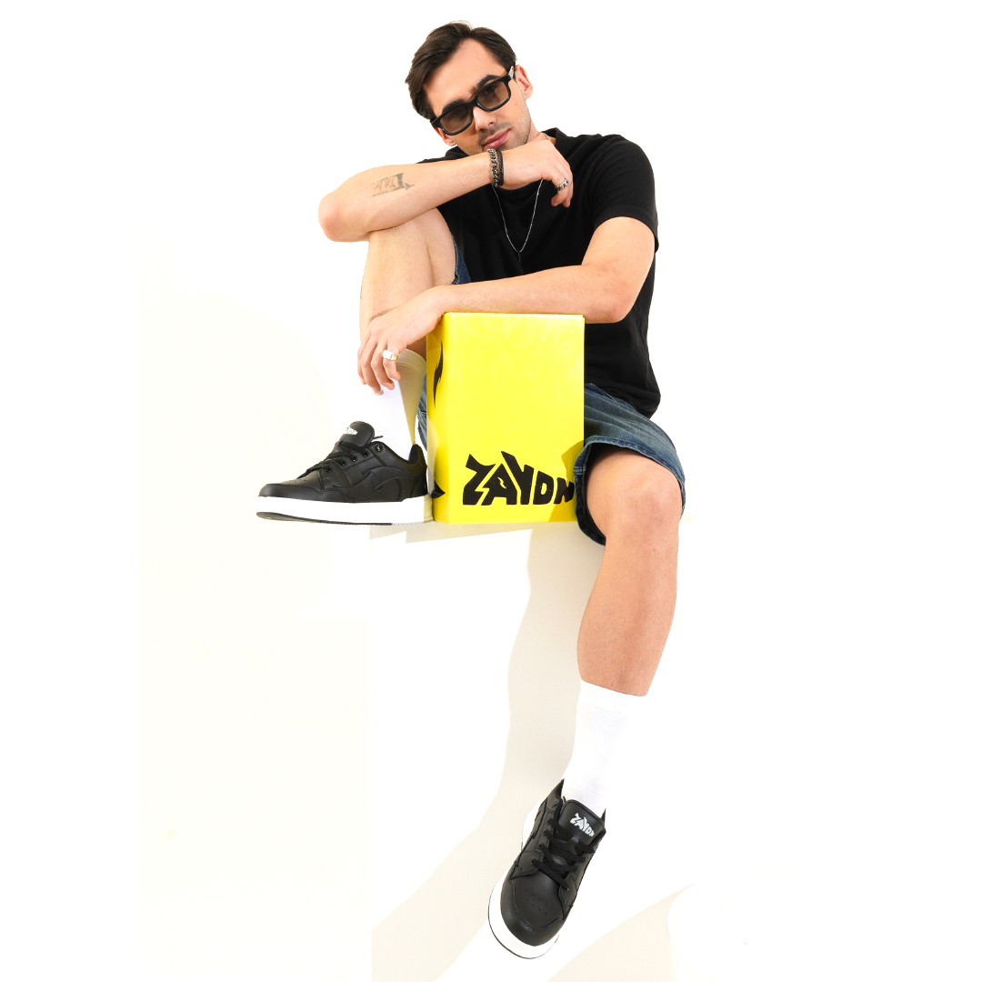 ZEUS Midnight Black Men's casual sneaker