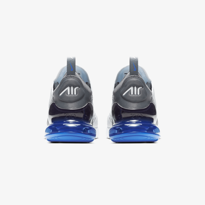 Nike | AIR MAX 270 { WHITE/WHITE-PERSIAN VIOLET-DARK GREY
