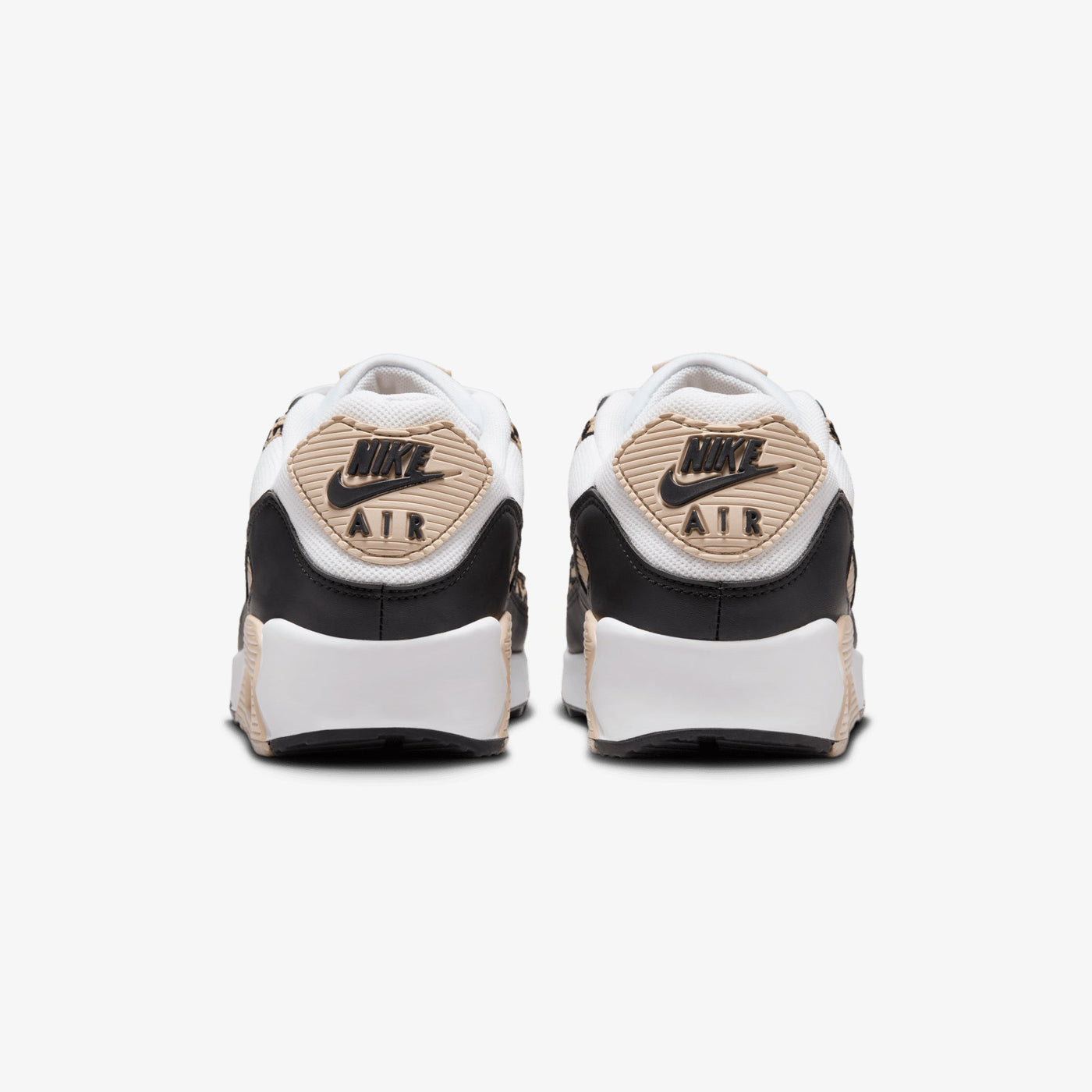 Nike | AIR MAX 90 LV8 { WHITE/BLACK-SANDDRIFT-HEMP