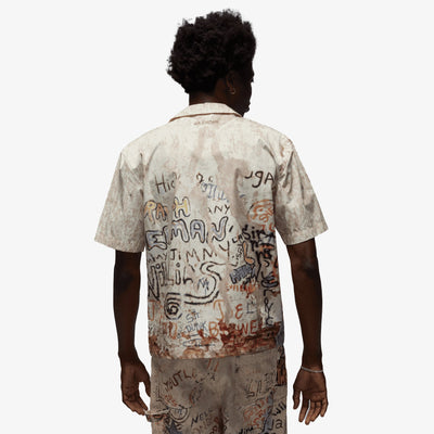 Jordan | AIR JORDAN CAMP SHIRT { OFF WHITE/MULTI