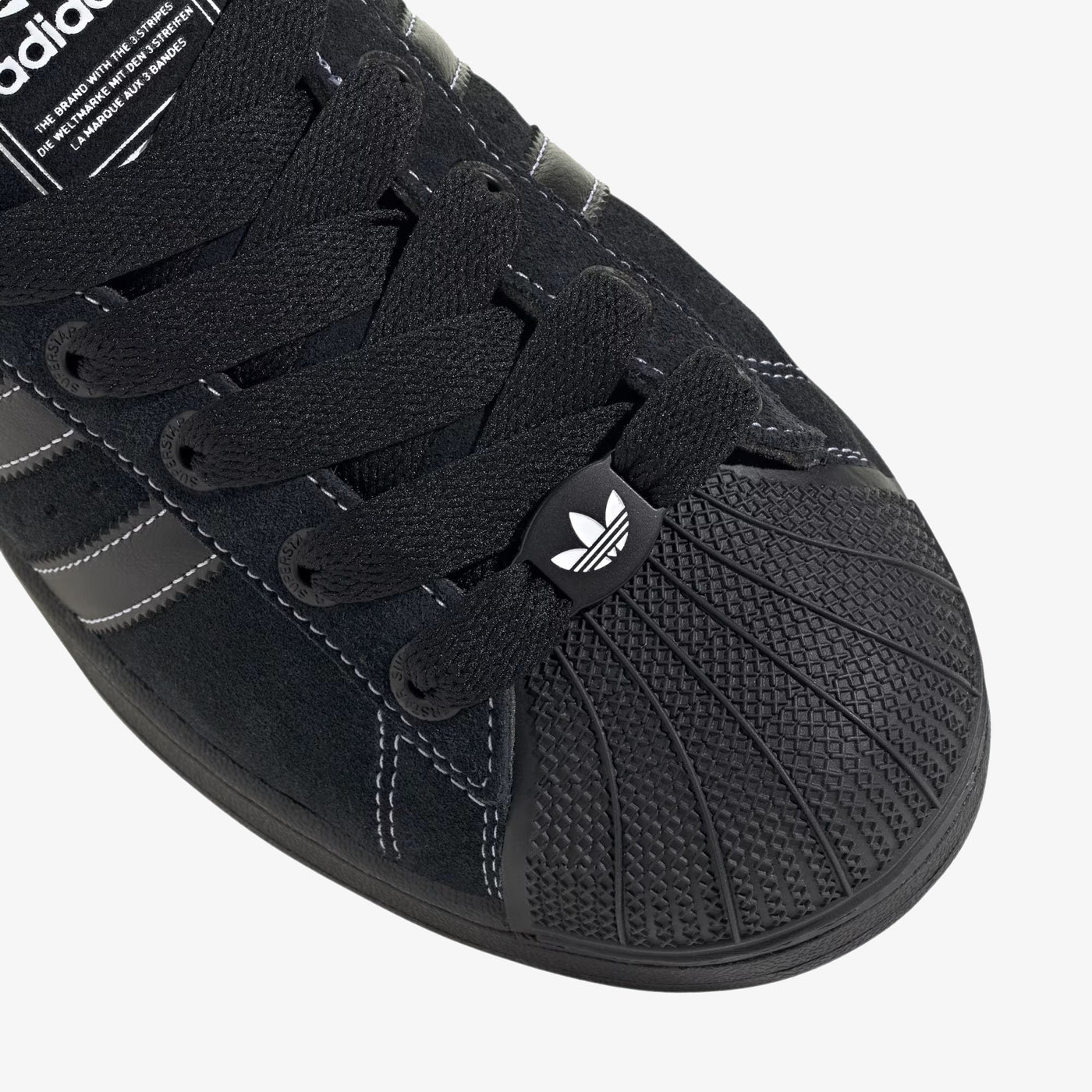 Adidas Originals | SUPERSTAR II { CORE BLACK/CLOUD WHITE