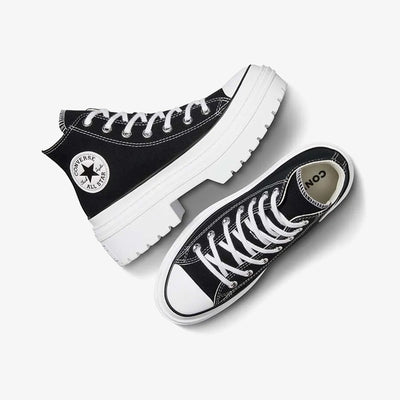 Converse | CHUCK TAYLOR ALL STAR LUGGED HEEL PLATFORM { BLACK/BLACK/WHITE