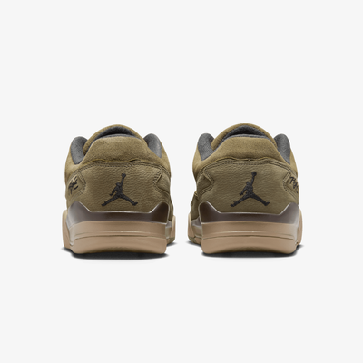 Jordan | FLIGHT COURT { MEDIUM OLIVE/BLACK-KHAKI-BAROQUE BROWN
