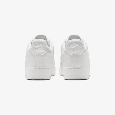 NIKE | AIR FORCE 1 LOW CANVAS { SUMMIT WHITE/SUMMIT WHITE