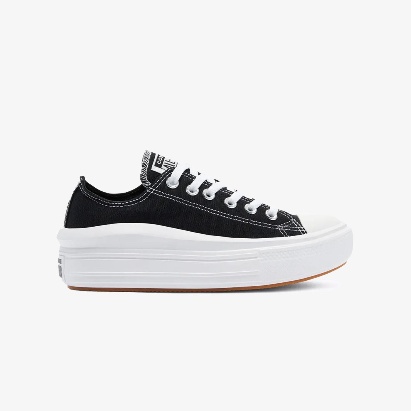 Converse | CHUCK TAYLOR ALL STAR MOVE CANVAS PLATFORM  { BLACK