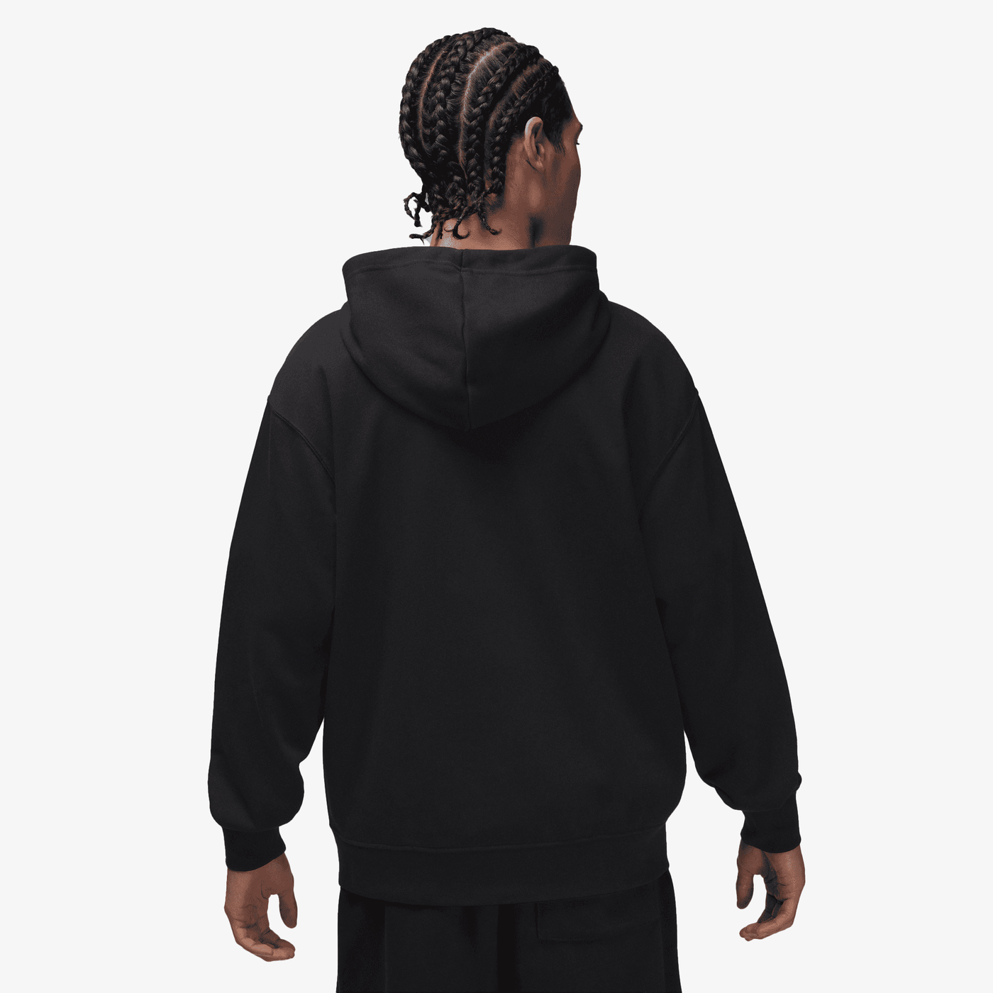 JORDAN | BROOKLYN FLEECE { BLACK/WHITE
