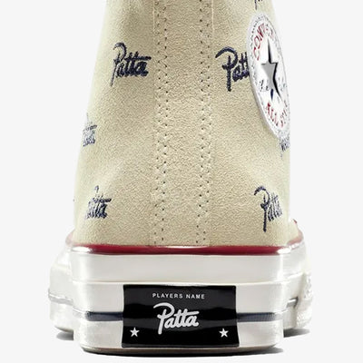 CONVERSE | X PATTA CHUCK 70 { CREAM