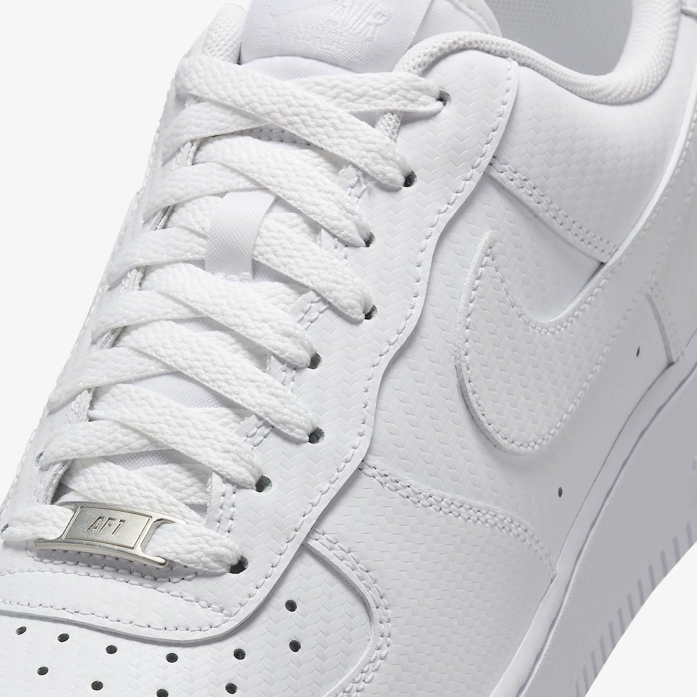 NIKE | AIR FORCE 1 '07 TEXTURE { WHITE/WHITE