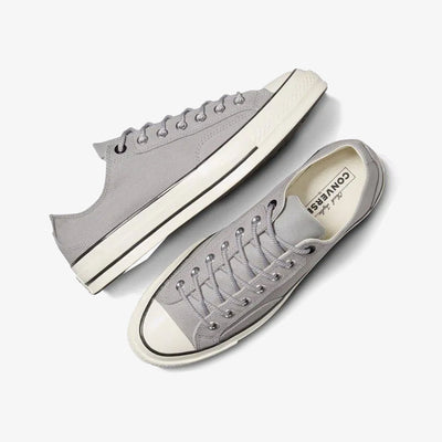 Converse | CHUCK 70 CANVAS & LEATHER { GRAY