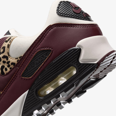 Nike | AIR MAX 90 { SAIL/BURGUNDY CRUSH-BLACK