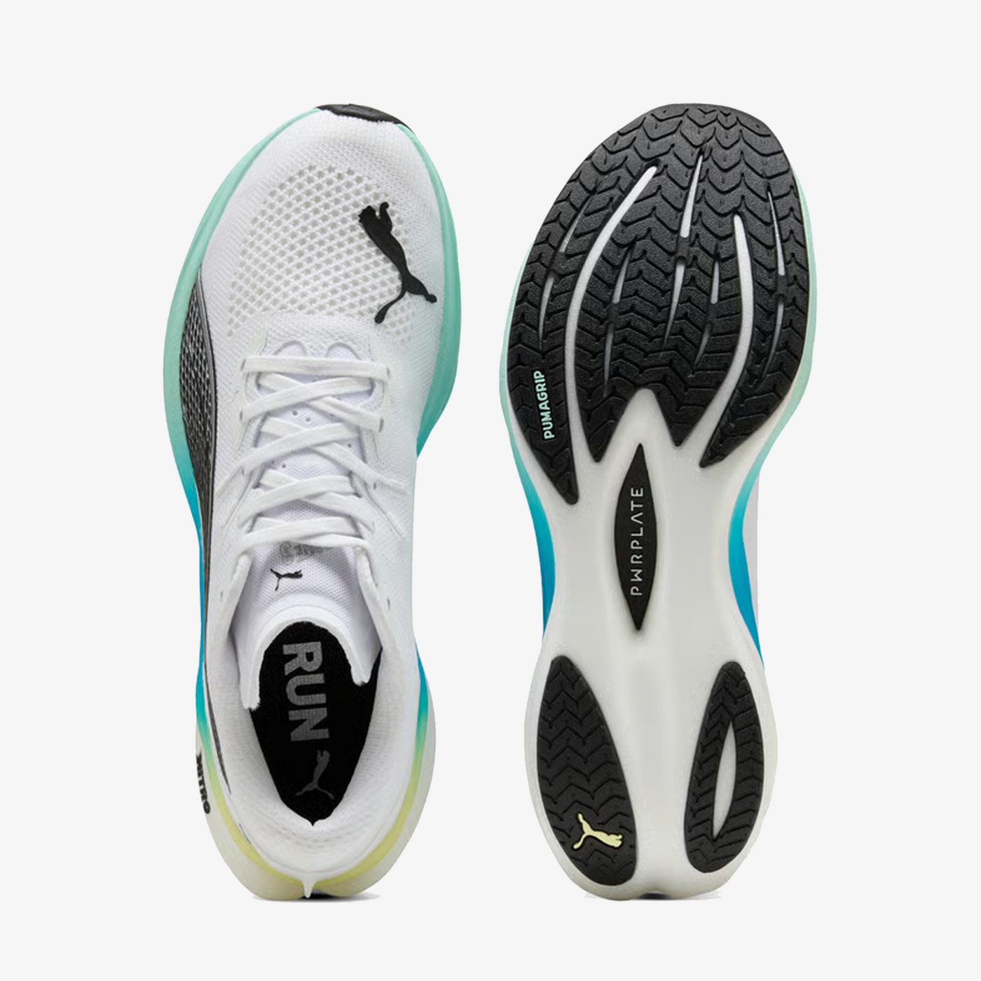 PUMA | DEVIATE NITRO 3 { WHITE/MINT MELT