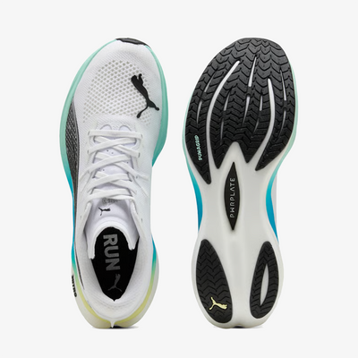 PUMA | DEVIATE NITRO 3 { WHITE/MINT MELT