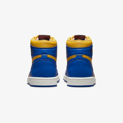Jordan | AIR JORDAN 1 RETRO HIGH OG  { VARSITY MAIZE/GAME ROYAL-SAIL