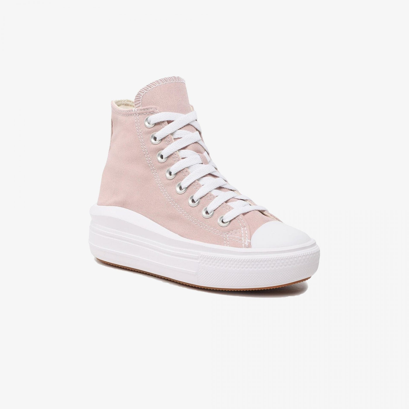 Converse | CHUCK TAYLOR ALL STAR MOVE PLATFORM  { STONE MAUVE/WHITE