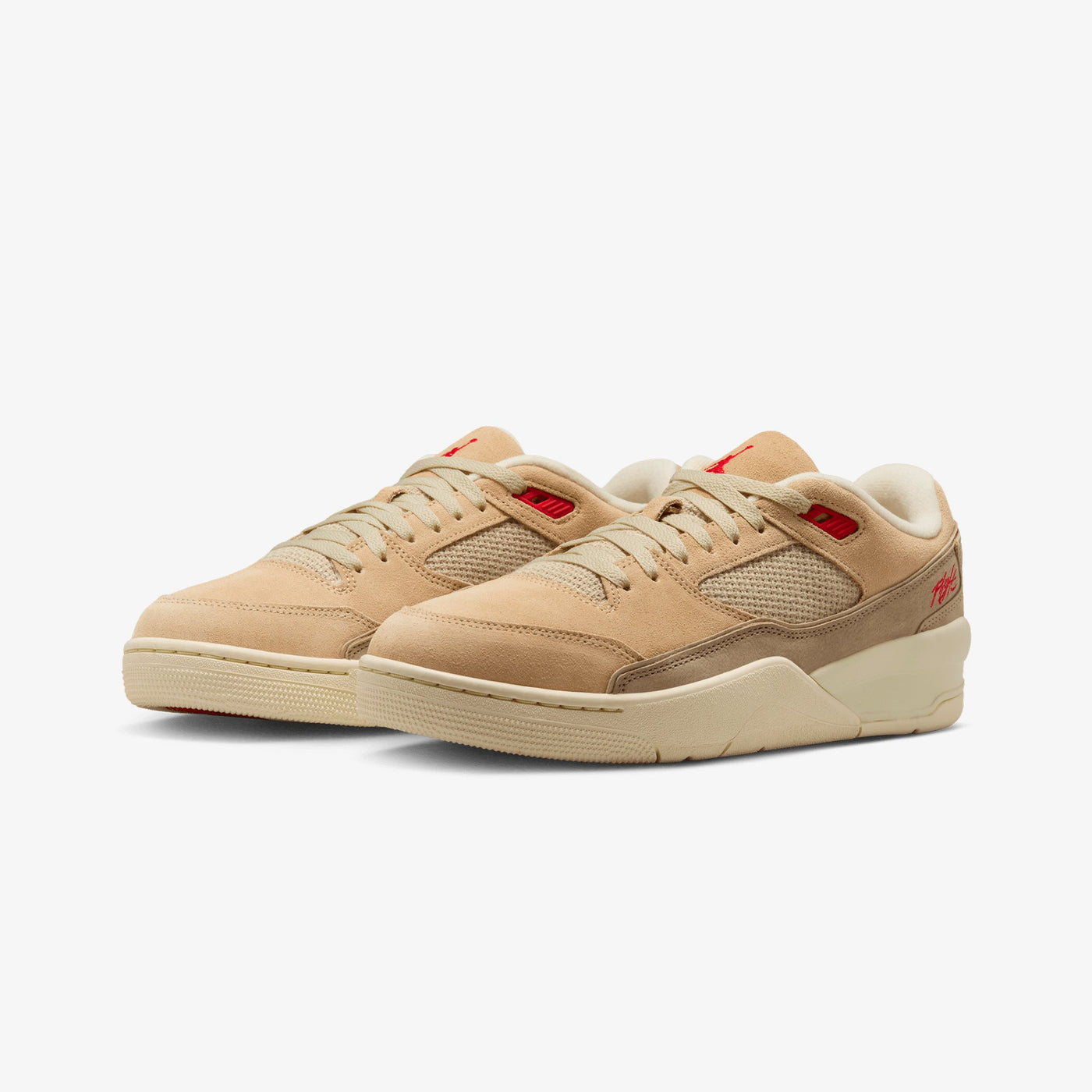 Jordan | FLIGHT COURT { MUSHROOM/FIRE RED-DESERT CAMO-FOSSIL