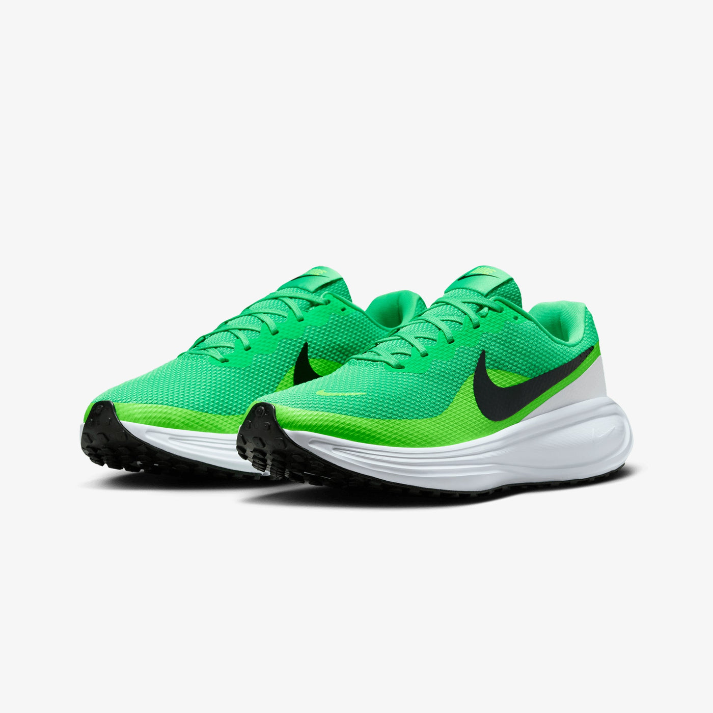 Nike | REVOLUTION 8 { GREEN SHOCK/BLACK-GREEN STRIKE-WHITE