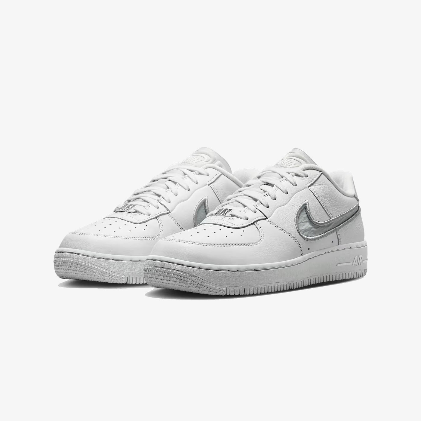 NIKE | AIR FORCE 1 LOW DANCE { SUMMIT WHITE/METALLIC SILVER-PHOTON DUST