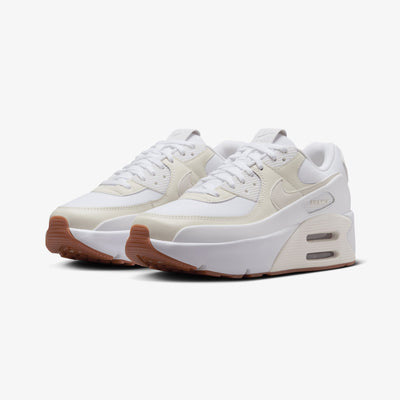 Nike | AIR MAX 90 LV8 { WHITE/SAIL-SOFT PEARL-PLATINUM TINT