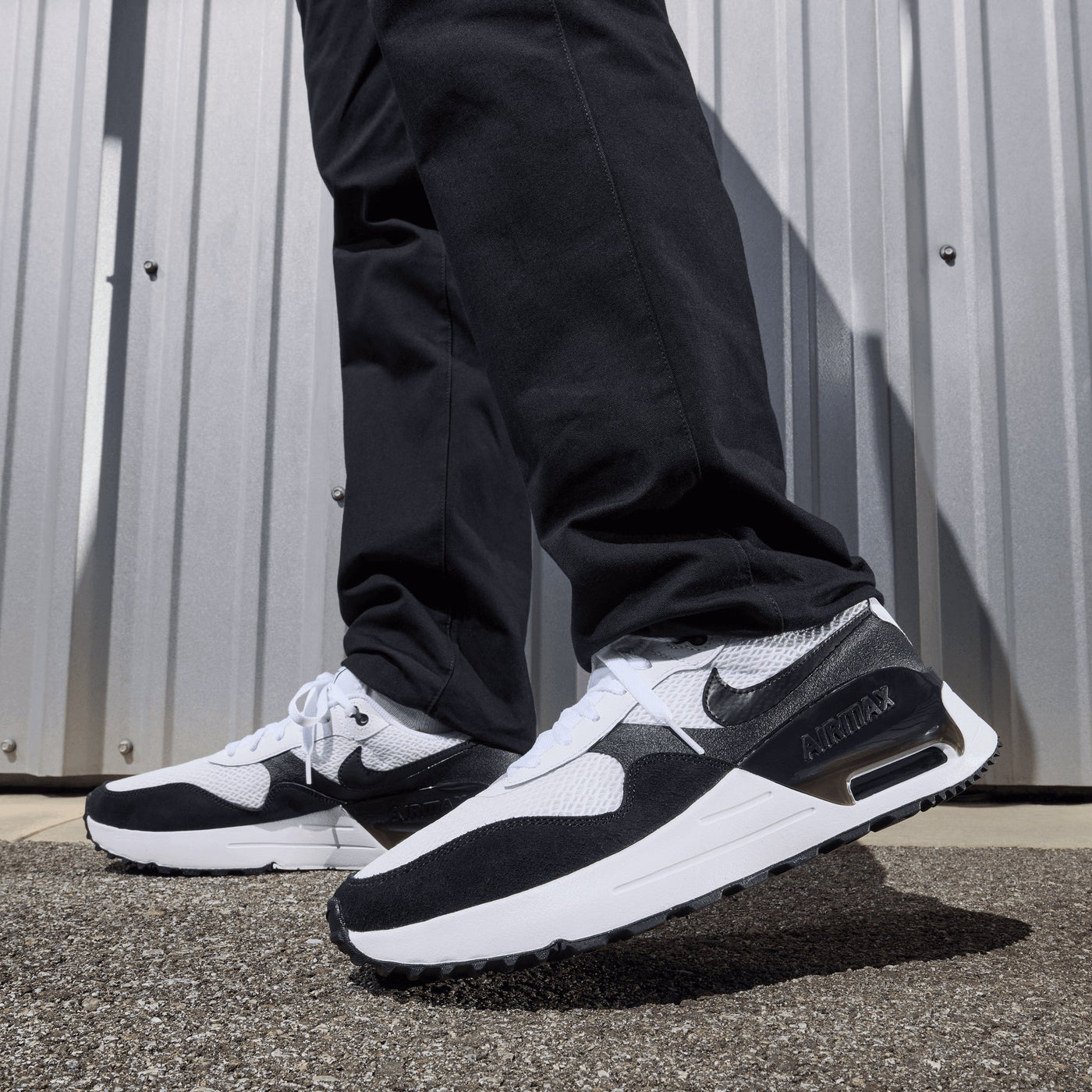 Nike | AIR MAX SYSTM { WHITE/BLACK-SUMMIT WHITE