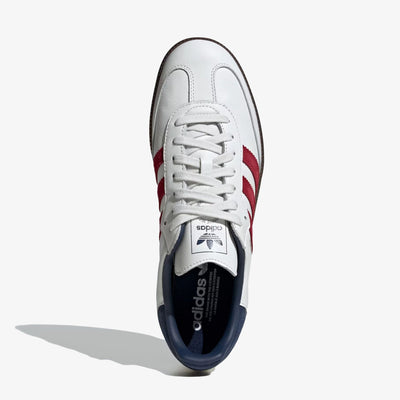 ADIDAS ORIGINALS | SAMBA OG { CORE WHITE/TEAM VICTORY RED/NIGHT INDIGO