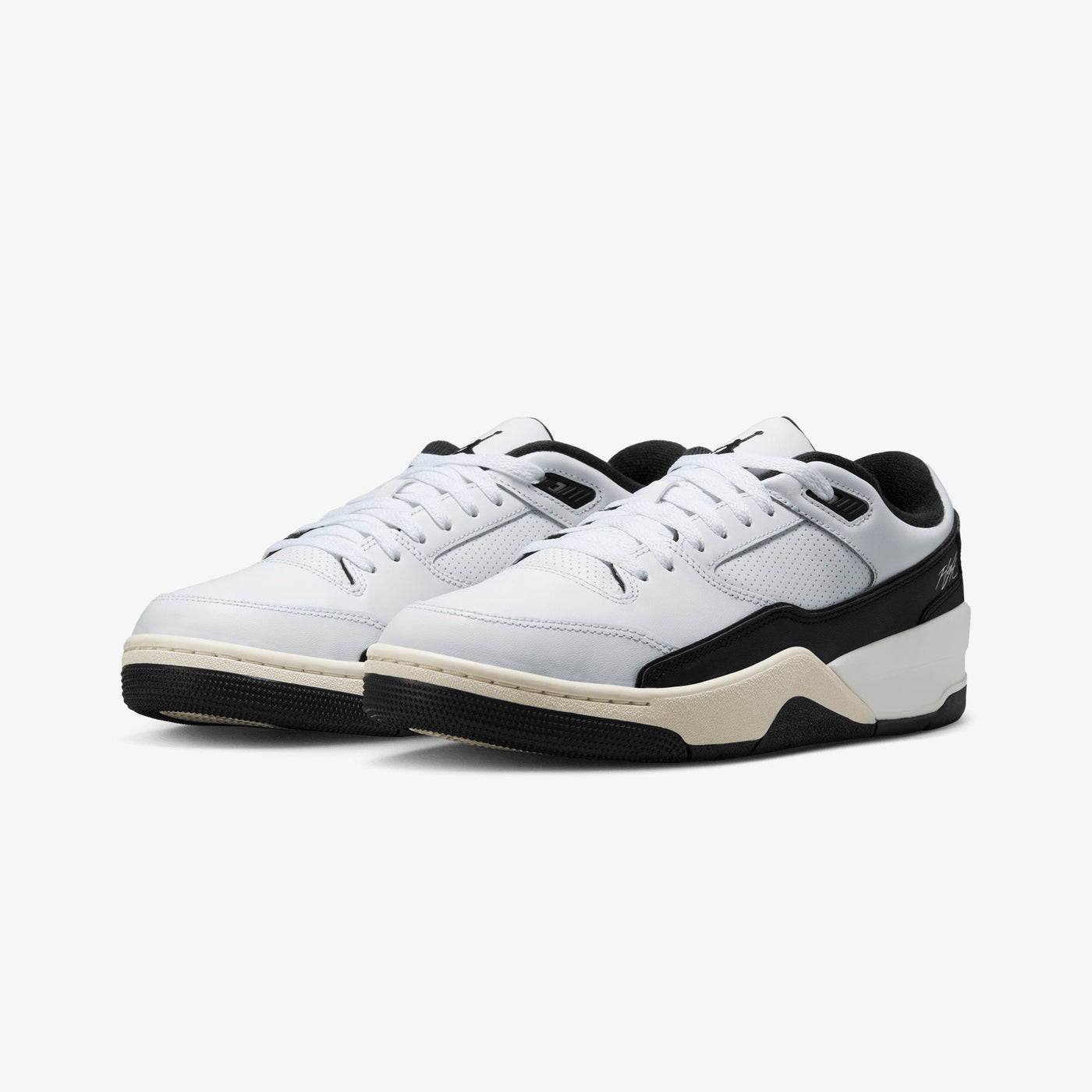 Jordan | FLIGHT COURT { WHITE/BLACK-SAIL
